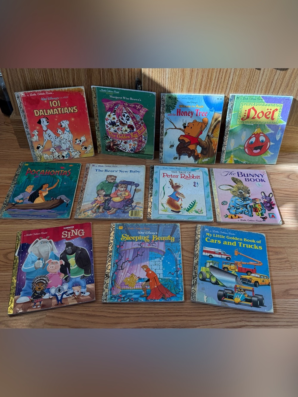 Eleven Walt Disney Golden Books Classic Collection - Assorted Colors